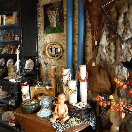 Maison D'Hotes "Les Volets Verts" Et Sa Brocante Ecueille Kültér fotó